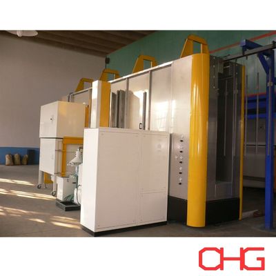 Goede prijs Method Type and Automatic Stainless Steel Powder Coating Machine Spray Booth for Metal Surface Treatment online