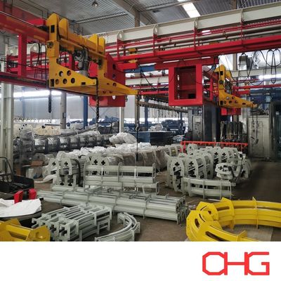 Goede prijs Automatic Powder Coating Production Line for Customized Hardware Spraying Equipment Made in China online