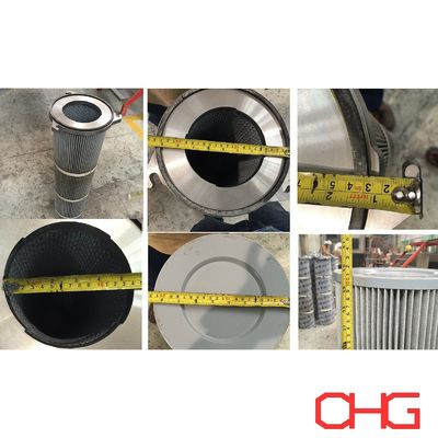 Goede prijs Polyurethane Spun Bonded Medium Filter Cartridge In Powder Coating online