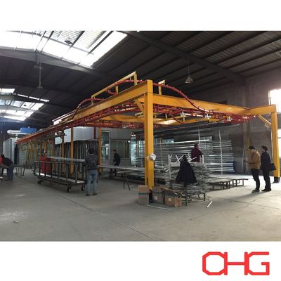 Semi-automatische poedercoatingapparatuur voor aluminiumprofielproductielijn