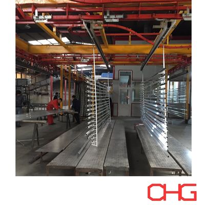 Goede prijs Productielijn voor poedercoating van verschillende groottes Aluminiumprofiel Op maat gemaakte coating hardware Spraying equipment online