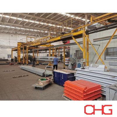Goede prijs Op maat gemaakte koudgewalste stalen platen Poedercoating Productielijnapparatuur Automatische methode online