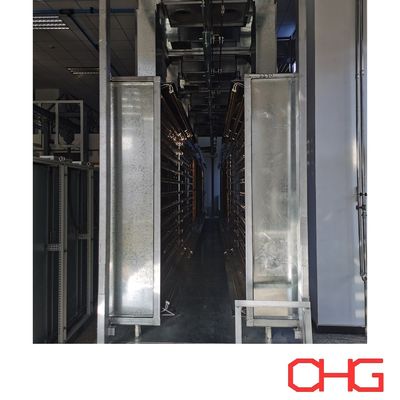 Houten/metalen plaat MDF productielijn voor poedercoating met aangepaste PLC-besturingscoatingmachine en maatwerk
