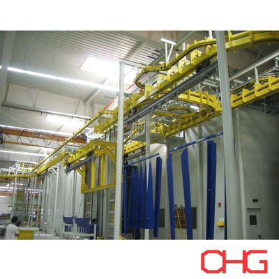 Goede prijs PLC-besturing Industriële poedercoating apparatuur ijzeren substraat Automatische methode Type online