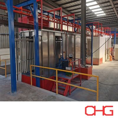 Goede prijs Productielijn voor de productie van poedercoating van aluminiumprofielen op maat met automatisch transportsystem en methode online