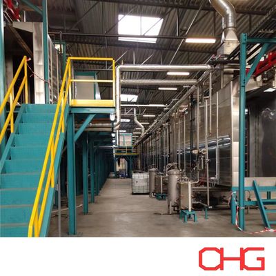 Installatie van begeleidende apparatuur en professionele E-coating elektroforetische coating productielijn apparatuur coating machine