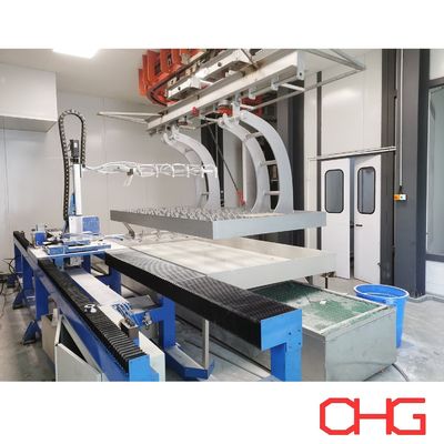 Liquid Painting Line met glazen smeermiddel