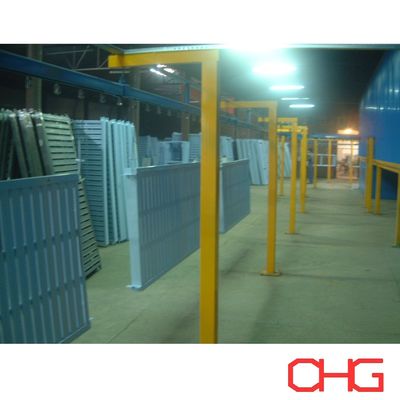 Persoonlijke poedercoatinglijn voor ziekenhuisbedden handmatig elektrostatisch spuitgeweer