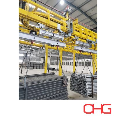 Goede prijs Structurele onderdelen natte verflijn met PLC-besturing en aangepast transportsystem online