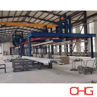Goede prijs Productielijn voor het coachen van metalen structurele onderdelen met poedercoatingsapparatuur online