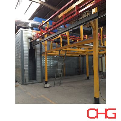 Goede prijs Handmatig laden en lossen professionele poedercoatinglijn voor aluminiumprofielen online