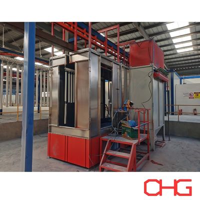 Volledig automatische poedercoatingslijn met After-Sales Service Guide Installatie van apparatuur