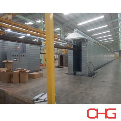 Productielijn voor poedercoating met automatische methode voor aluminiumprofielen