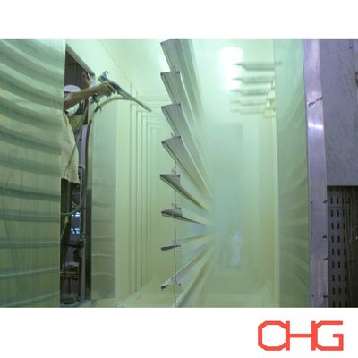 Productielijn voor aanpasbare en hoogwaardige poedercoating voor aluminiumprofielen