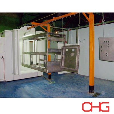 Metalen poedercoating met handgestuurd spuitgeweren