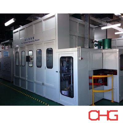 Goede prijs Customized Wet Painting Booth with Automatic Spray Painting Coating Machine and Customizable Coating Solution online
