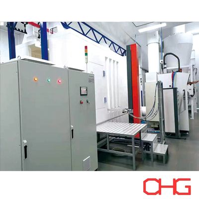 Goede prijs Aanpasbare automatische elektrostatische poedercoatingslijn met overhoofdconveyor-systeem en PLC-besturing online