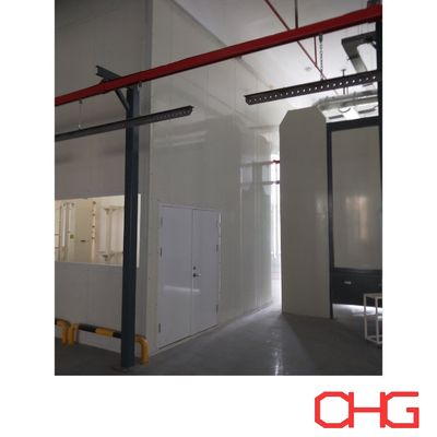 Geoptimaliseerde poedercoatingslijn voor acrylplaten PLC-besturing