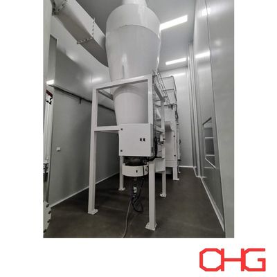 Goede prijs Cyclone Recovery System voor Spray Booth Powder Coating Equipment Professionele PLC Control Unit online