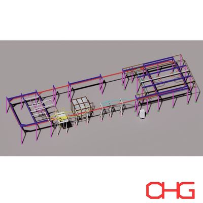 High-Performance Powder Coating Line Automatic Powder Coating System for Diverse Metal Parts Vraag om een op maat gemaakte oplossing