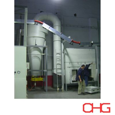 Upgrade uw poedercoatinglijn met een professioneel snelkleurwissel Big Cyclone terugwinningssysteem