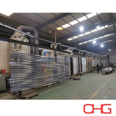 Productielijn voor poedercoating voor verschillende groottes Aluminiumprofiel Aanbieden