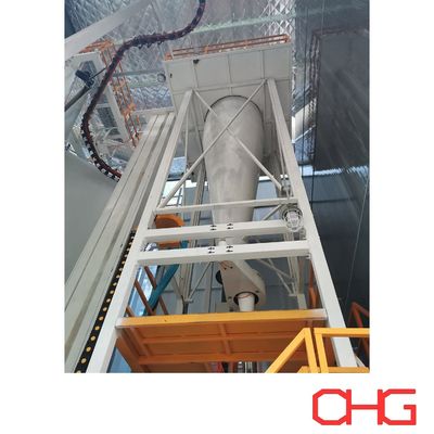 Automatische elektrostatische poedercoatinglijn Geautomatiseerd poedercoatingsysteem Geproduceerd in China