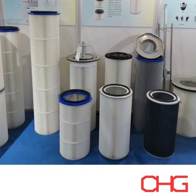 Goede prijs Gepersonaliseerde polyesterpoedercoatingfilters Medium Spun Bonded Filter Cartridge online