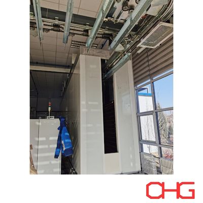 Goede prijs Persoonlijke poedercoatingslijn voor MDF en metaalplaten met geautomatiseerde sproeiingstechnologie en stabiel overhoofdconveyor systeem online