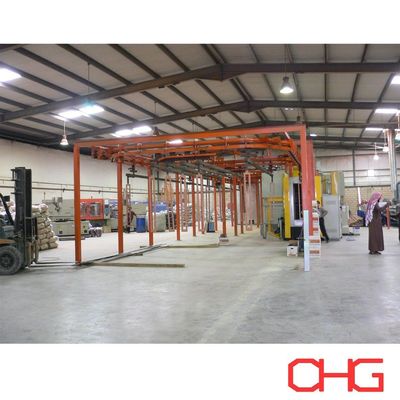 Goede prijs Aanpasbare poedercoatingsmachine voor profielen met elektrostatische spuitgeweren online