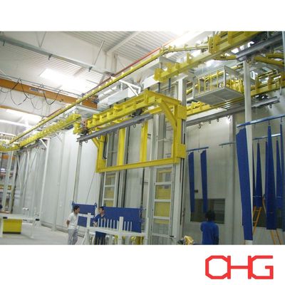 Goede prijs Dual Track Power And Free Conveyor System aangepast voor coating productielijn online