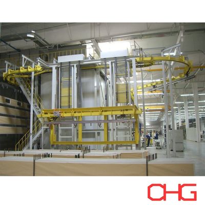 Goede prijs Op maat gemaakte PLC-controlecoating Productielijnbeheer Dual Track Design online