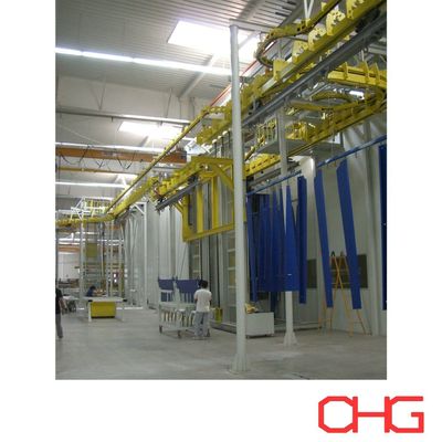 Goede prijs Power and Free Conveyor System with Lifting Machine for Coating Line Customization Technical Data Customized online