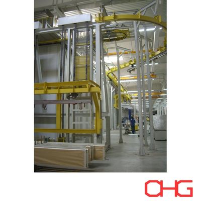 Goede prijs Power and Free bovenloops transportsysteem met lift After-sales service en installatie van geleidingsapparatuur online