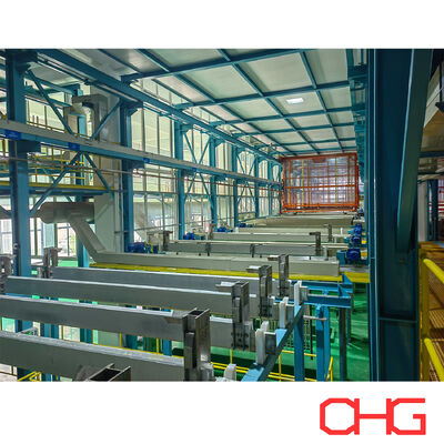 Goede prijs E coatingslijn met volledig geautomatiseerd continu proces voor anodisatie en elektroforetische coating van aluminiumcomponenten online